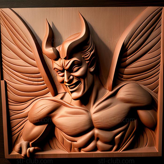 3D мадэль Человек-дьявол Го Нагай (STL)
